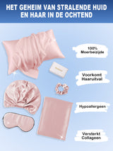 [Bleek Mauve] SilkSilky-NL 19Momme Pure Silk Pillowcase Set 002