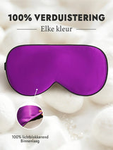 [Paars] SilkSilky-NL Oogmasker 001