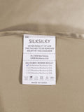 SilkSilky NL 19Momme Pure Silk Bedding Set Khaki 005