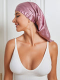 SilkSilky NL Pure Silk Sleep Cap BleekMauve 004