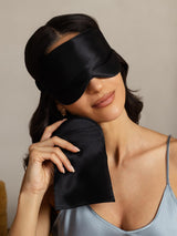 [Zwart] SilkSilky-NL Oogmasker 001