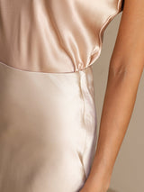 [Beige] SilkSilky-NL Rok 004