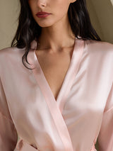 [Lichtroze] SilkSilky-NL 3/4 Sleeve Dames Kamerjas 004