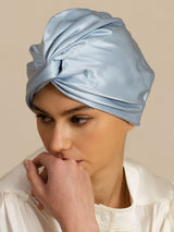 [Staal Blauw] SilkSilky-NL Slaapmutsen 006
