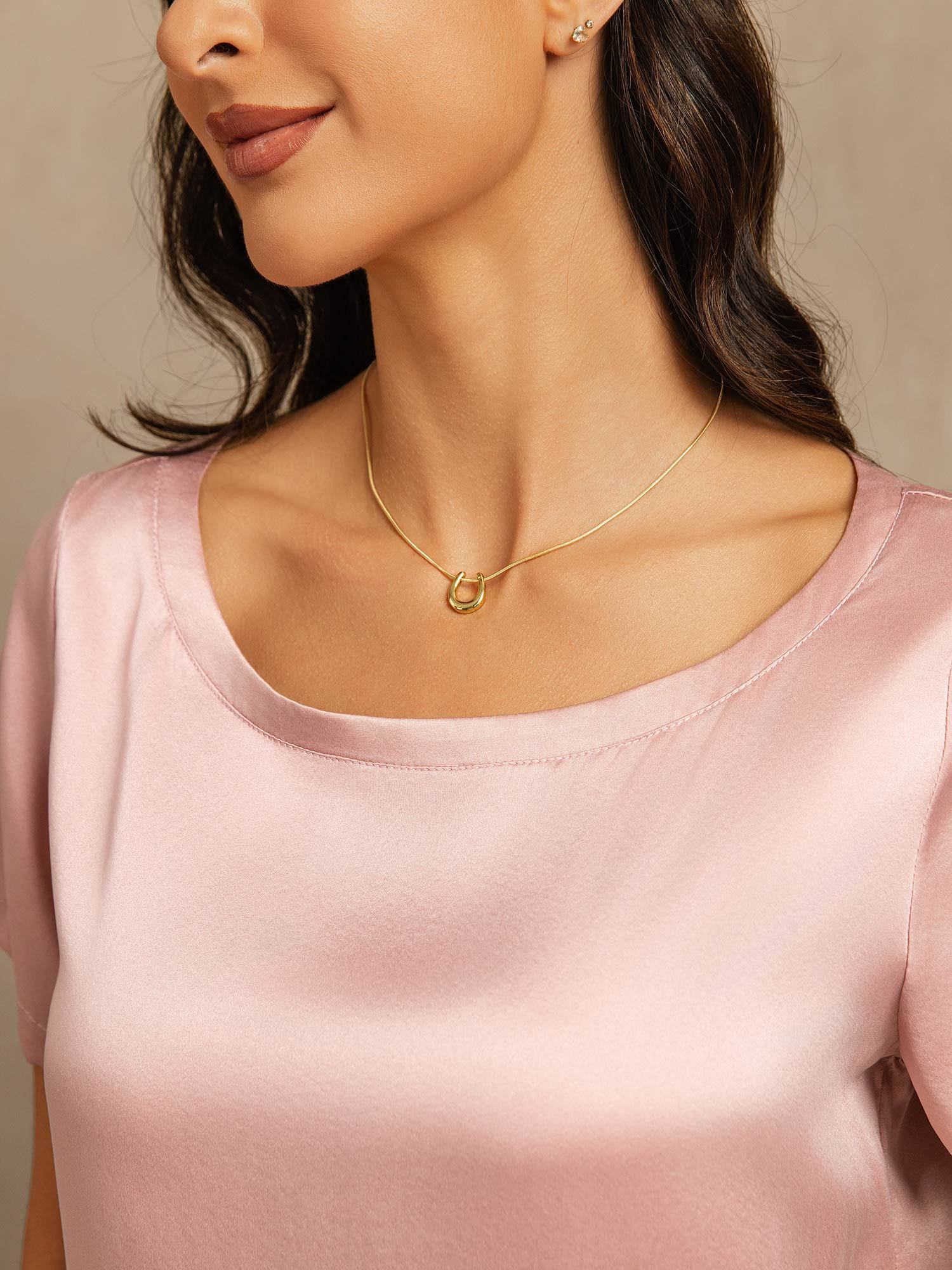 [Perzikhuid] SilkSilky-NL 19Momme Zijde Womens Pajamas 004