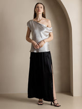 [Zwart] SilkSilky-NL 19Momme Zijde Womens Pants 009