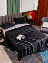 [Zwart] SilkSilky-NL 25Momme Bedding Set 002