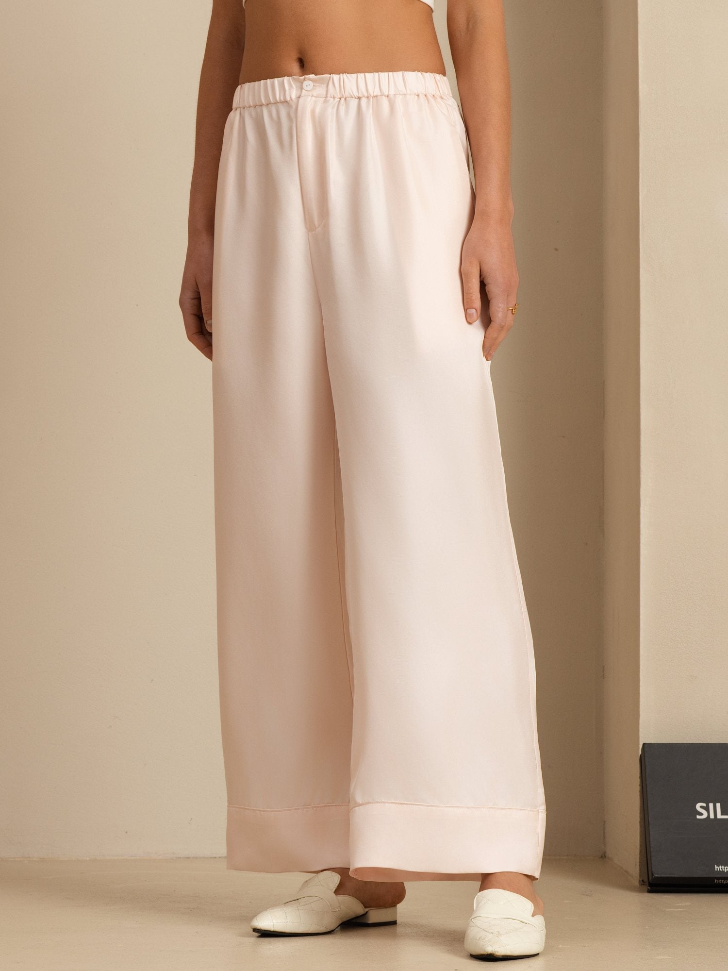 [Roze] SilkSilky-NL 18Momme Womens Pants 004