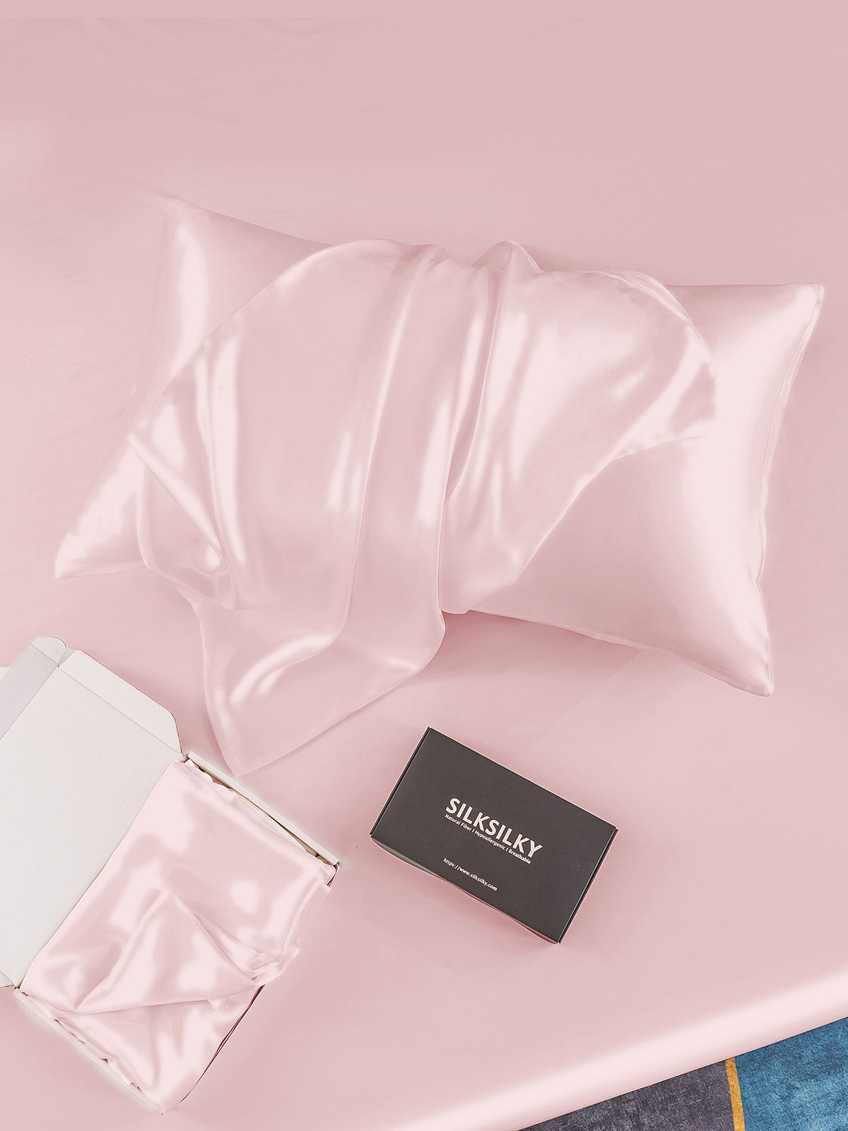 [Roze] SilkSilky-NL 22Momme Pillowcase 005