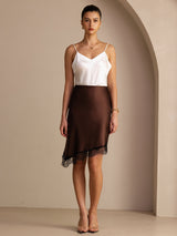 [Koffie] SilkSilky-NL Skirt 006