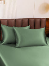 [Grijsachtig Groen] SilkSilky-NL 30Momme Pillowcase 003