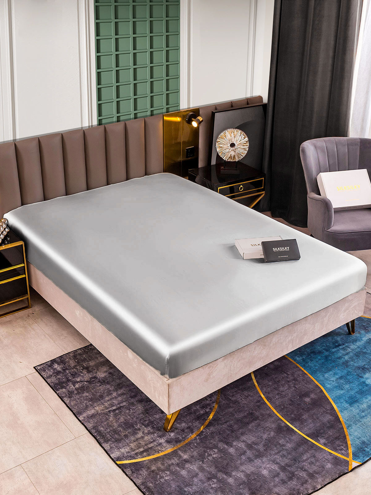 [Zilver] SilkSilky-NL 25Momme Sheet 001