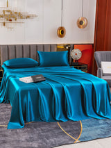 [Koningsblauw] SilkSilky-NL 19Momme Bedding Set 001