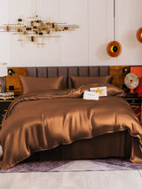 [Koffie] SilkSilky-NL 19Momme Bedding Set 002