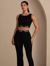 [Zwart] SilkSilky-NL Womens Pants 004