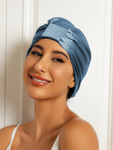 [Staal Blauw] SilkSilky-NL Slaapmutsen 001