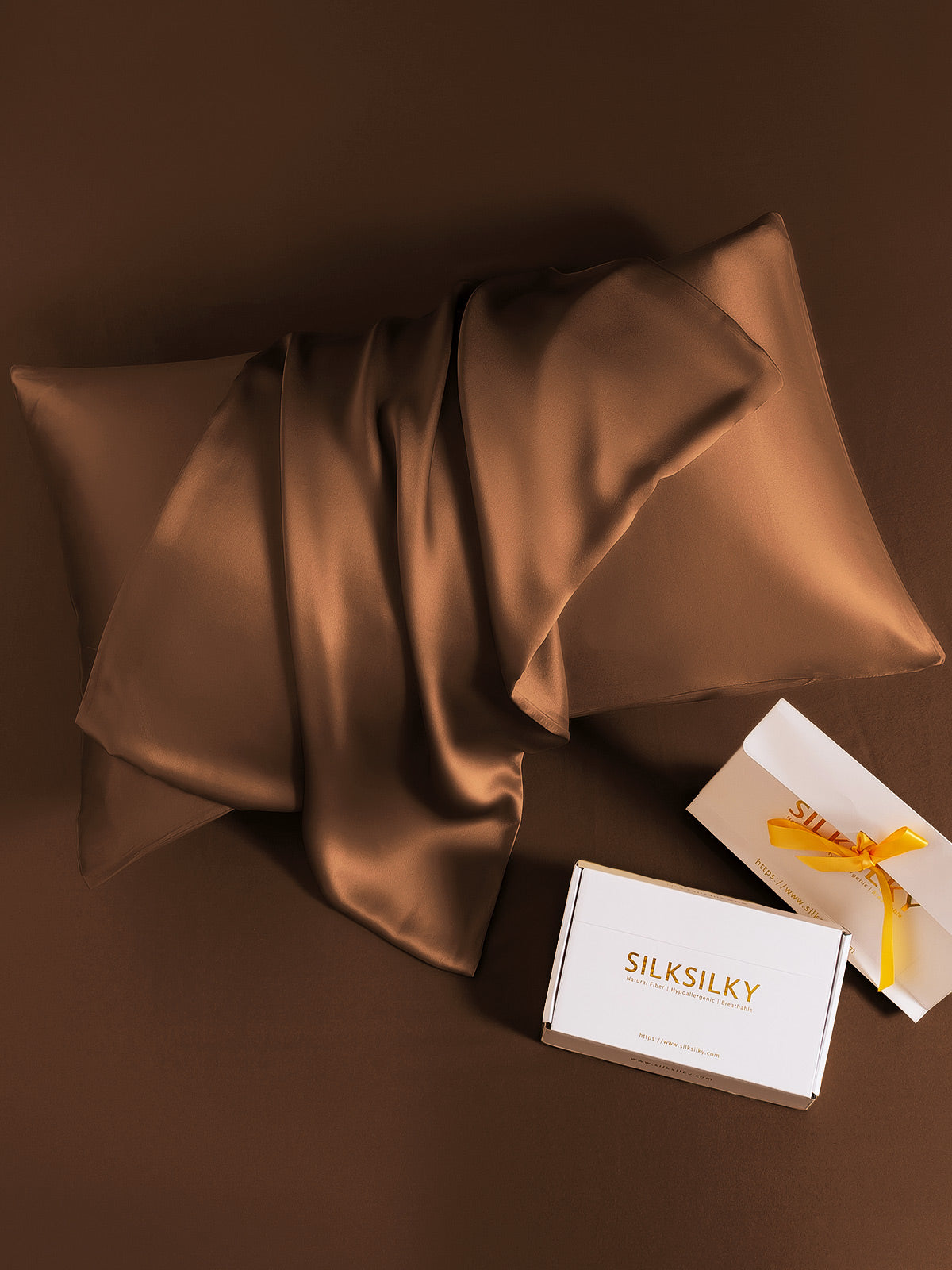 [Koffie] SilkSilky-NL 19Momme Pillowcase 005