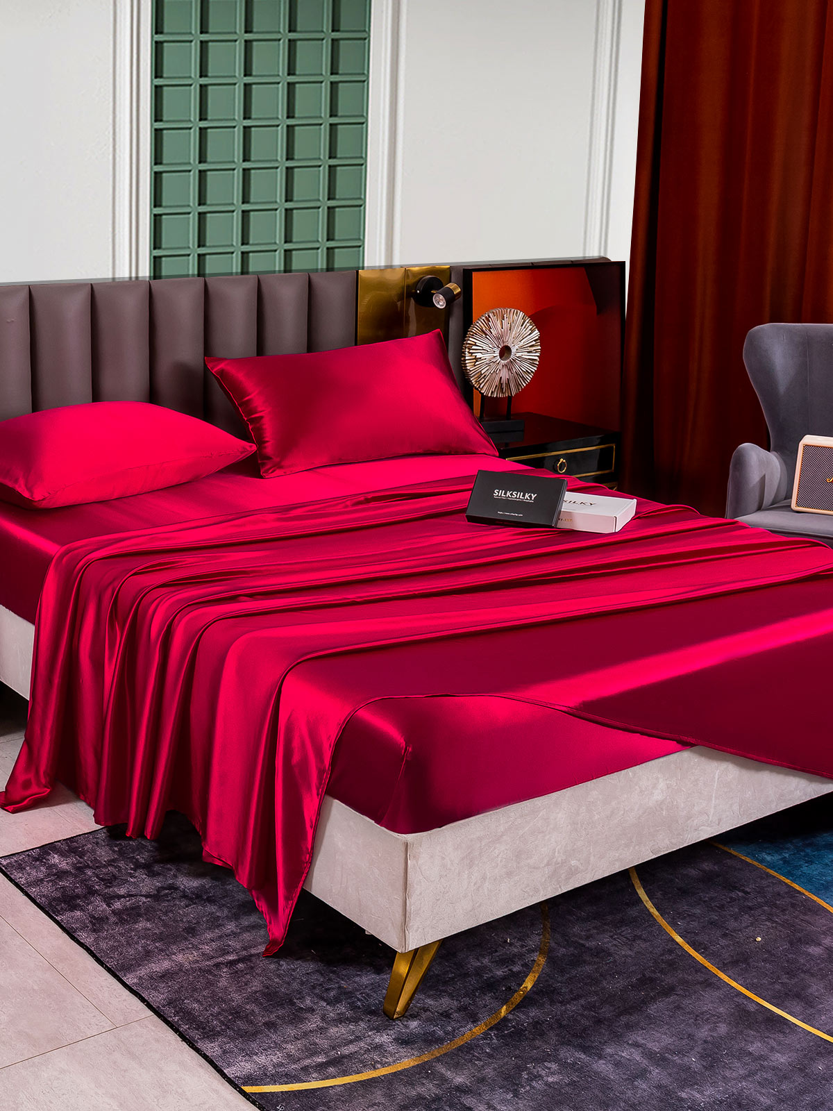 [Wijn] SilkSilky-NL 25Momme Bedding Set 005