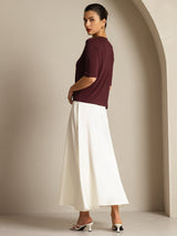 [Windsorwijn] SilkSilky-NL Half Sleeve Crew Hals Dames T-Shirt 008