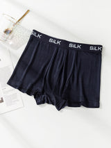 [Donkerblauw] SilkSilky-NL Heren Ondergoed 005