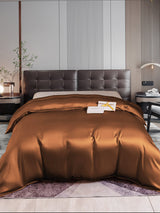 [Koffie] SilkSilky-NL 22Momme Duvet Covers 001