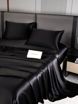 [Zwart] SilkSilky-NL 22Momme Bedding Set 003,