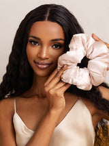 [Roze] SilkSilky-NL Scrunchie 001