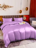 SilkSilky NL 19Momme Pure Silk Bedding Set Lavendel 002