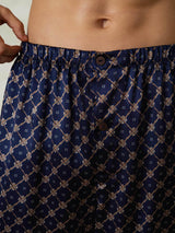 [Marine Ketting] SilkSilky-NL Zijde Mens Sleep Bottoms 006,
