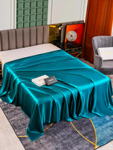 [Koningsblauw] SilkSilky-NL 25Momme Sheet 001