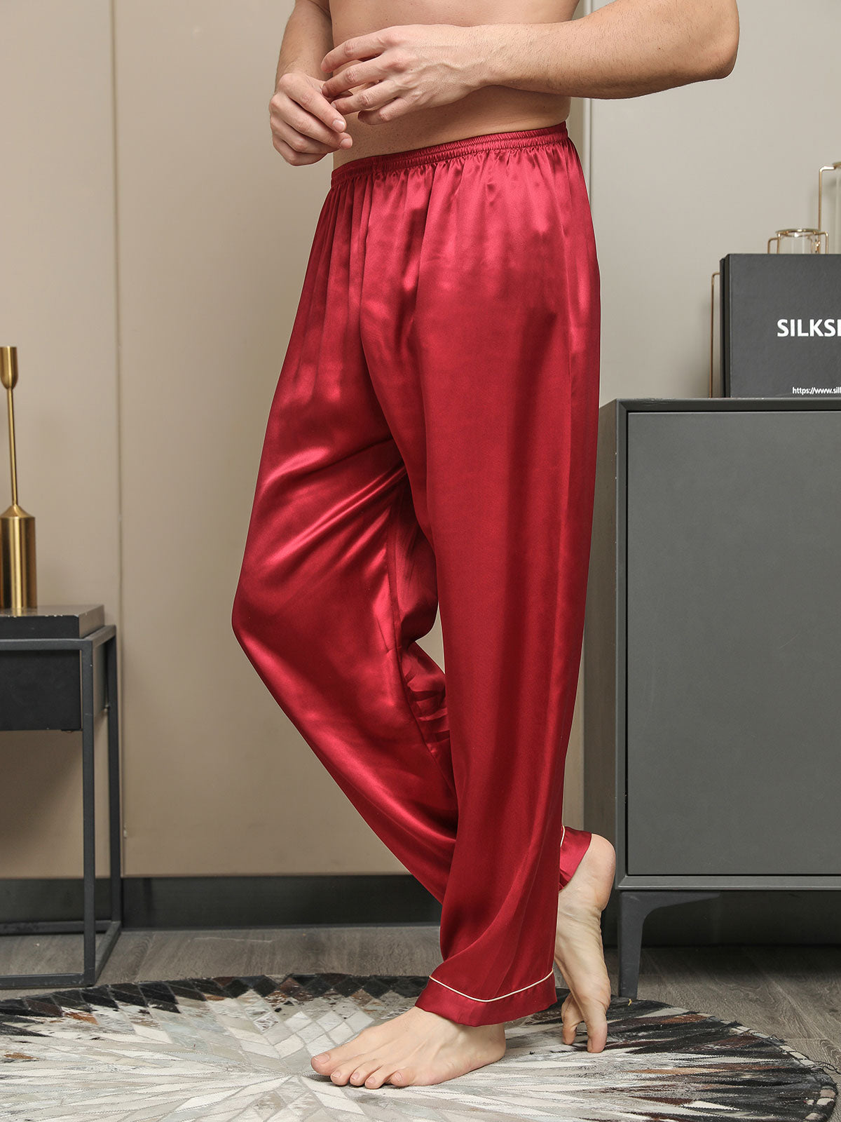 [Rode] SilkSilky-NL Mens Sleep Bottoms 003