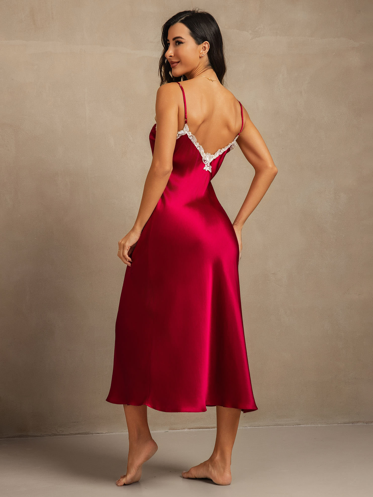 [Wijn] SilkSilky-NL 19Momme Dress 002
