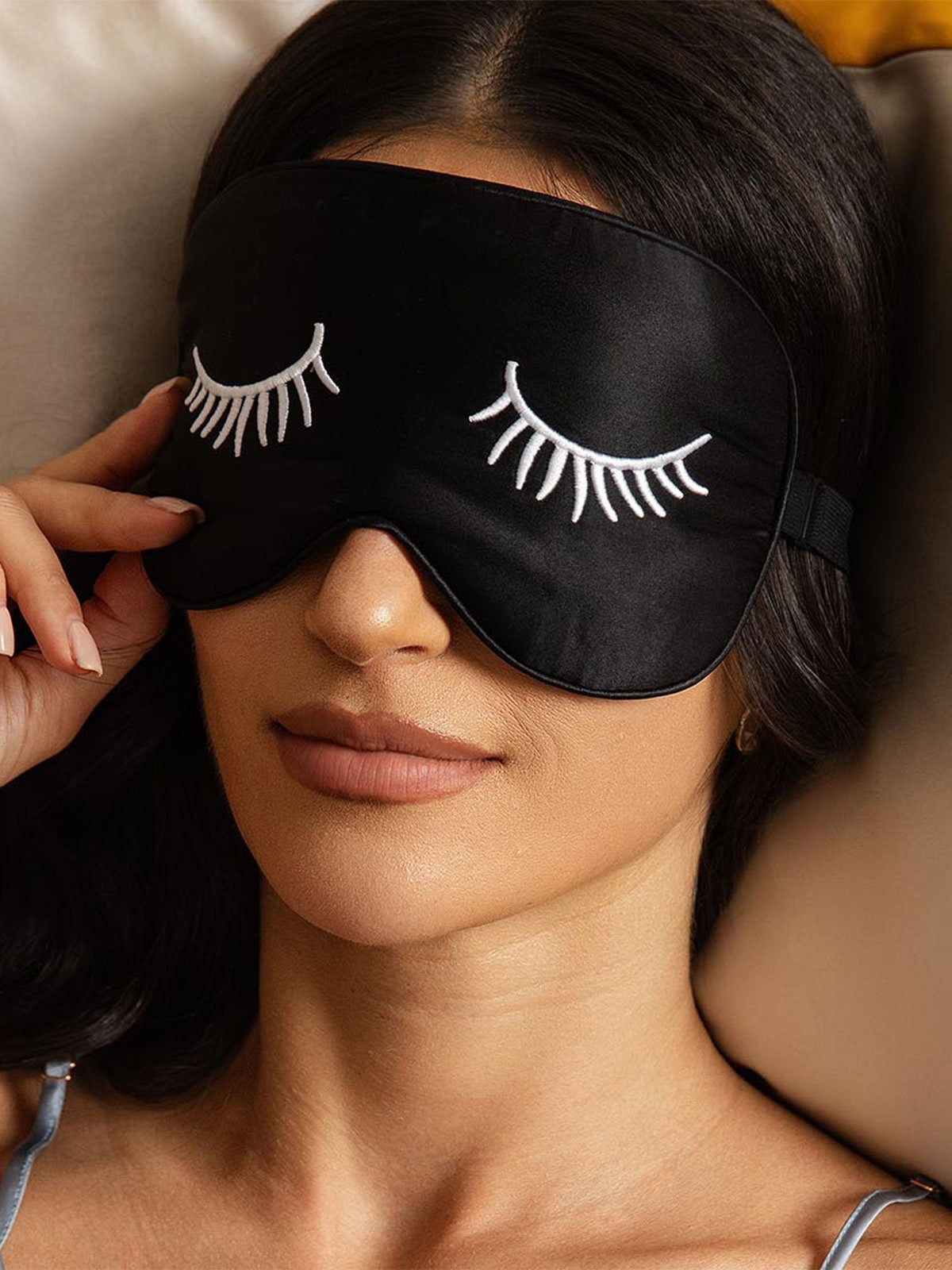 [WitteWimpers] SilkSilky-NL Zijde Eye Mask 004