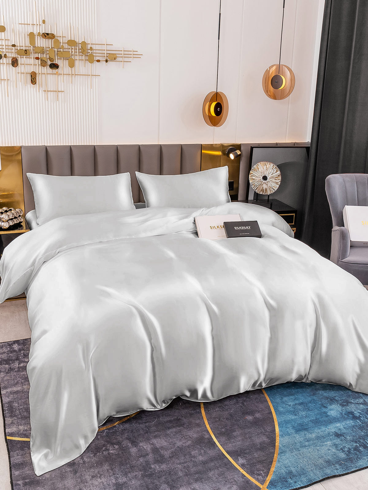 [Zilver] SilkSilky-NL 19Momme Bedding Set 005
