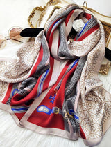 [P090] SilkSilky-NL Pure Silk Scarf 001