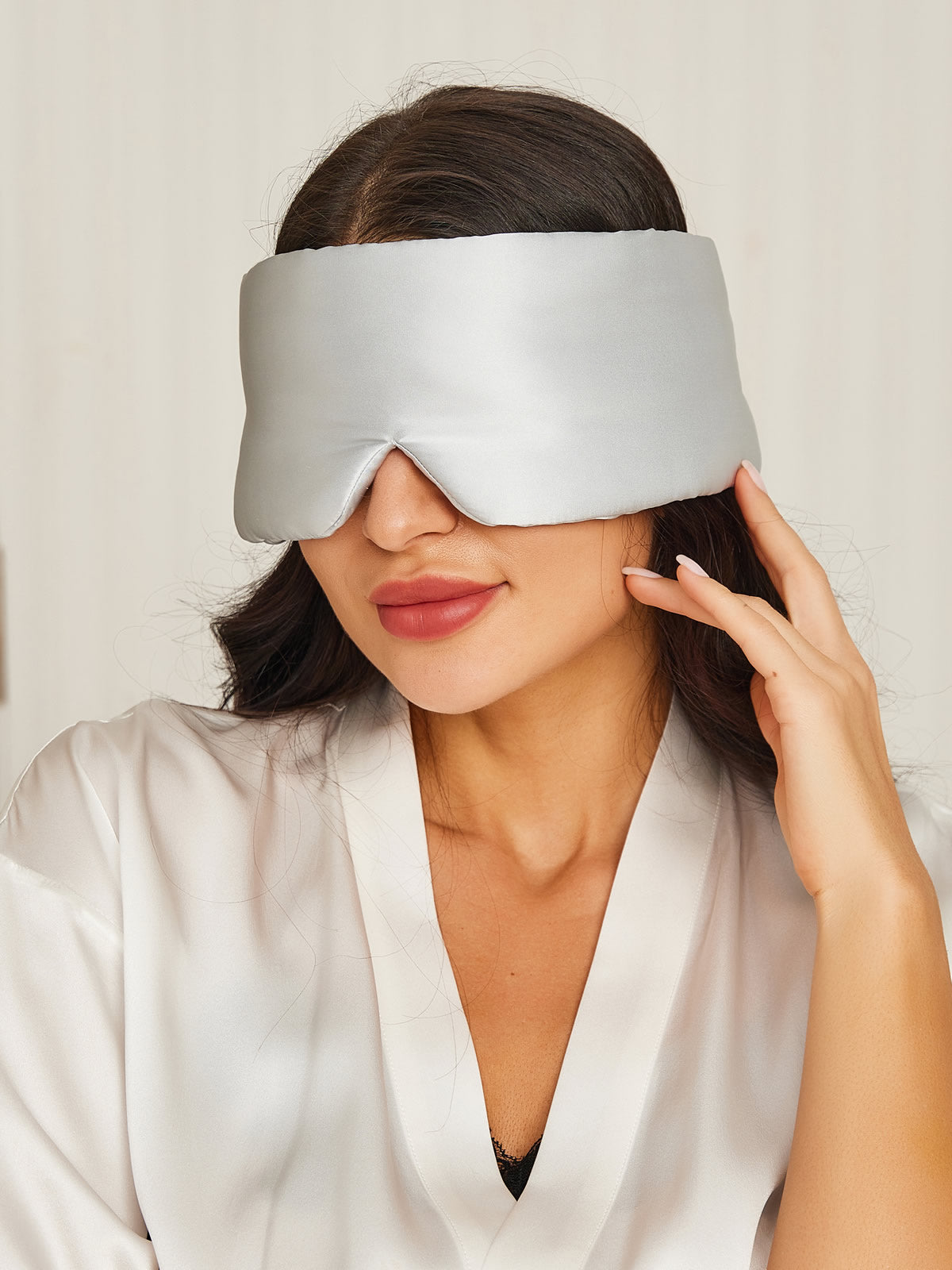 [Zilver] SilkSilky-NL 19Momme Eye Mask 001