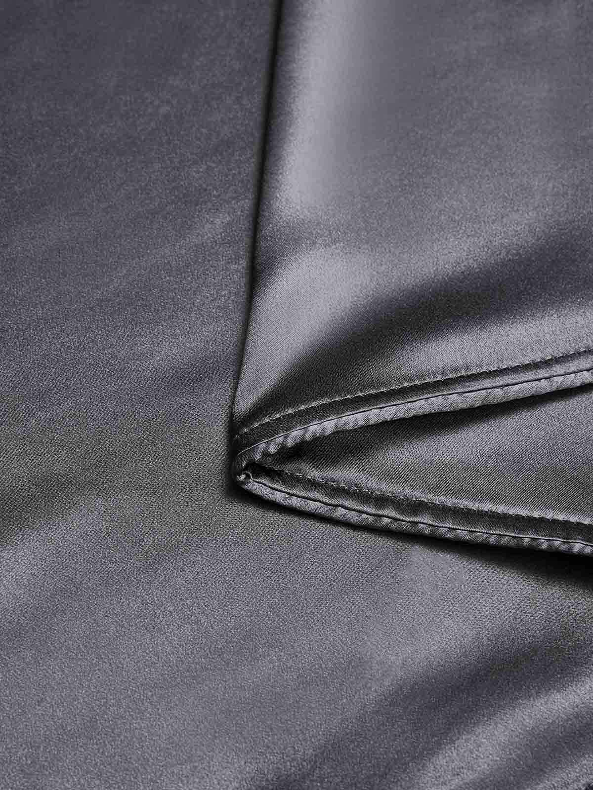 [Donkergrijs] SilkSilky-NL 19Momme Duvet Cover 004