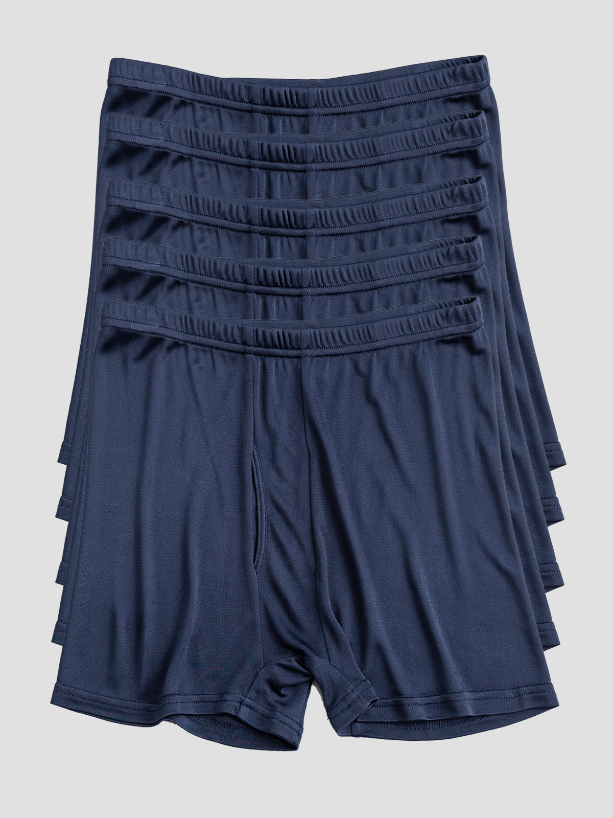 [Donkerblauw] SilkSilky-NL Heren Ondergoed 002