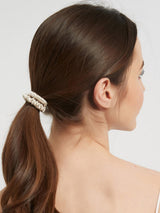 [Beige] SilkSilky-NL Scrunchie 005