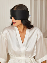 [Zwart] SilkSilky-NL Oogmasker 002
