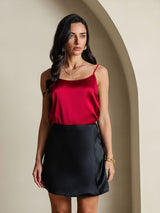 [Zwart] SilkSilky-NL Skirt 001