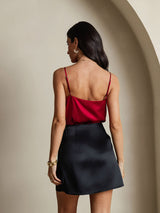 [Zwart] SilkSilky-NL Skirt 002