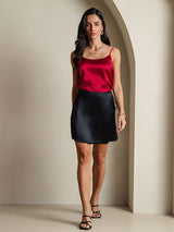 [Zwart] SilkSilky-NL Skirt 007