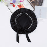[Zwart] SilkSilky-NL Slaapmutsen 004