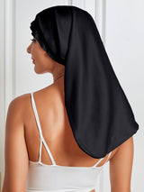 [Zwart] SilkSilky-NL Sleep Cap 006