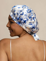 [Blauw Wit Porselein] SilkSilky-NL Slaapmutsen 004