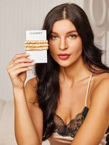 [Champagne] SilkSilky-NL Scrunchie 001