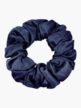 [Donkerblauw] SilkSilky-NL Scrunchie 004
