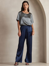 [Donkerblauw] SilkSilky-NL Damesbroeken 001