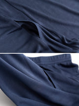[Donkerblauw] SilkSilky-NL Heren Ondergoed 008